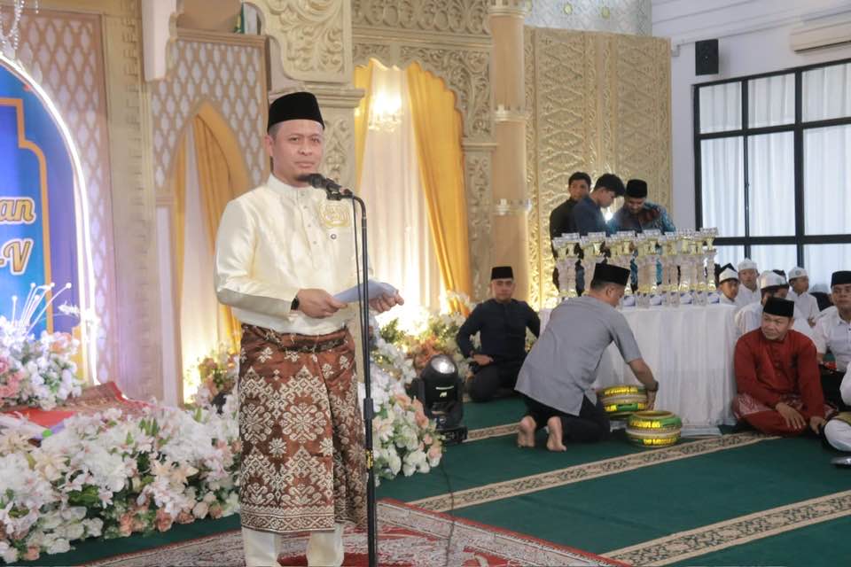Walikota Pekanbaru Buka Secara Resmi MTQ Tingkat Kecamatan Tuah Madani ke-V Tahun 1447 H / 2025 M